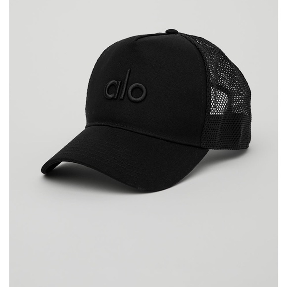 Alo district trucker hat black - Picture 1 of 10